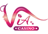 Logo VIA — vendor kasino live Dubai toto resmi DUBAITOTO